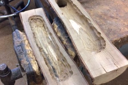 Avian carpenters get help from woodshop hobbyists!